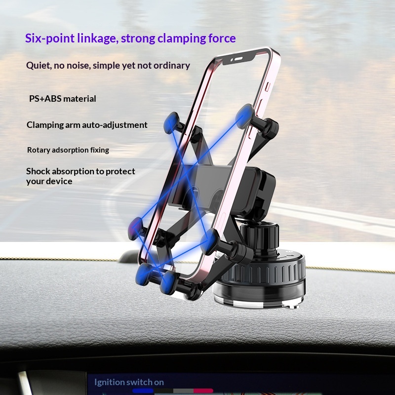 Mount Special Interior Suction Cup Anti-Shake Support Stand Car Navigation Fixed Phone Holder_voghion.com
