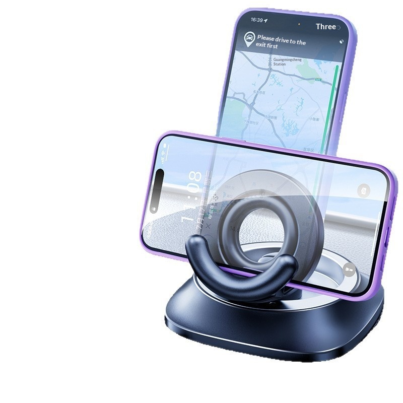 Cross-Border New Mode Phone Mount Hoder Center Consoe Navigation Dedicated High-End Car Support Stand_voghion.com