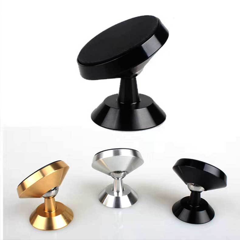 Nuovo supporto magnetico in metallo per auto, da fissare alla bocchetta dell'aria, per telefono e navigatore (modello 2024)._voghion.com