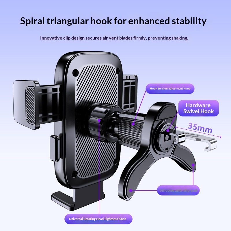2025 Air Vent Mount Universal Navigation Car Phone Holder_voghion.com