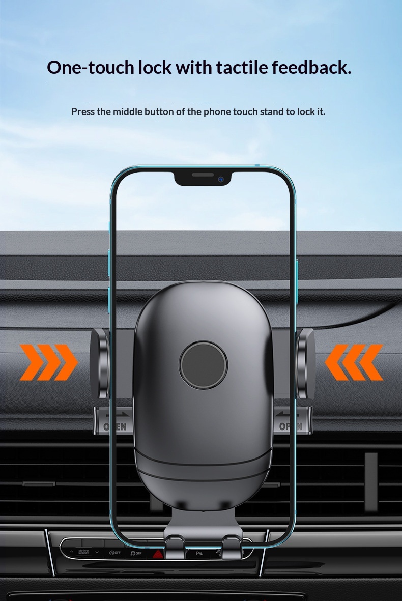 Nuovo supporto per telefono con ventosa, universale, con clip di supporto per navigatore e interni auto._voghion.com