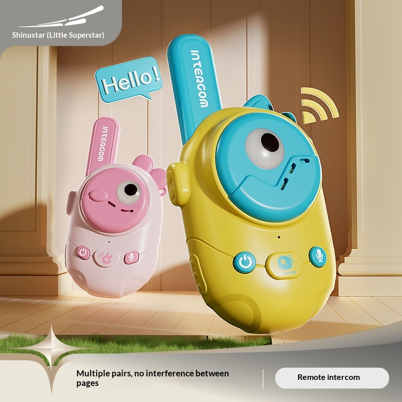 New Children's Smart Walkie-talkie Toy, Wireless Pager For Indoor And Outdoor Parent-child Interaction, Cross-border_voghion.com