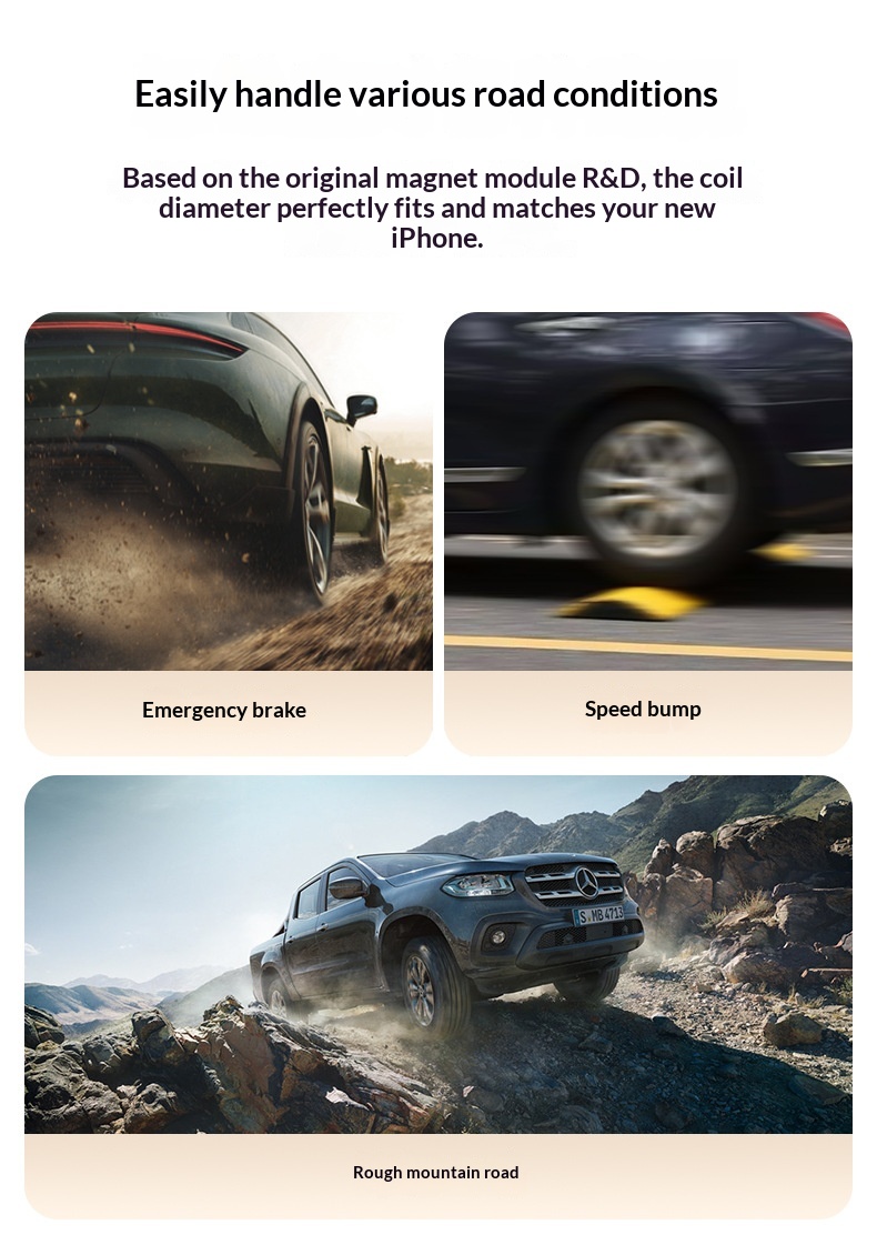 Support magnétique pour téléphone Joyroom pour grille d'aération, support de navigation pour voiture, fixation_voghion.com