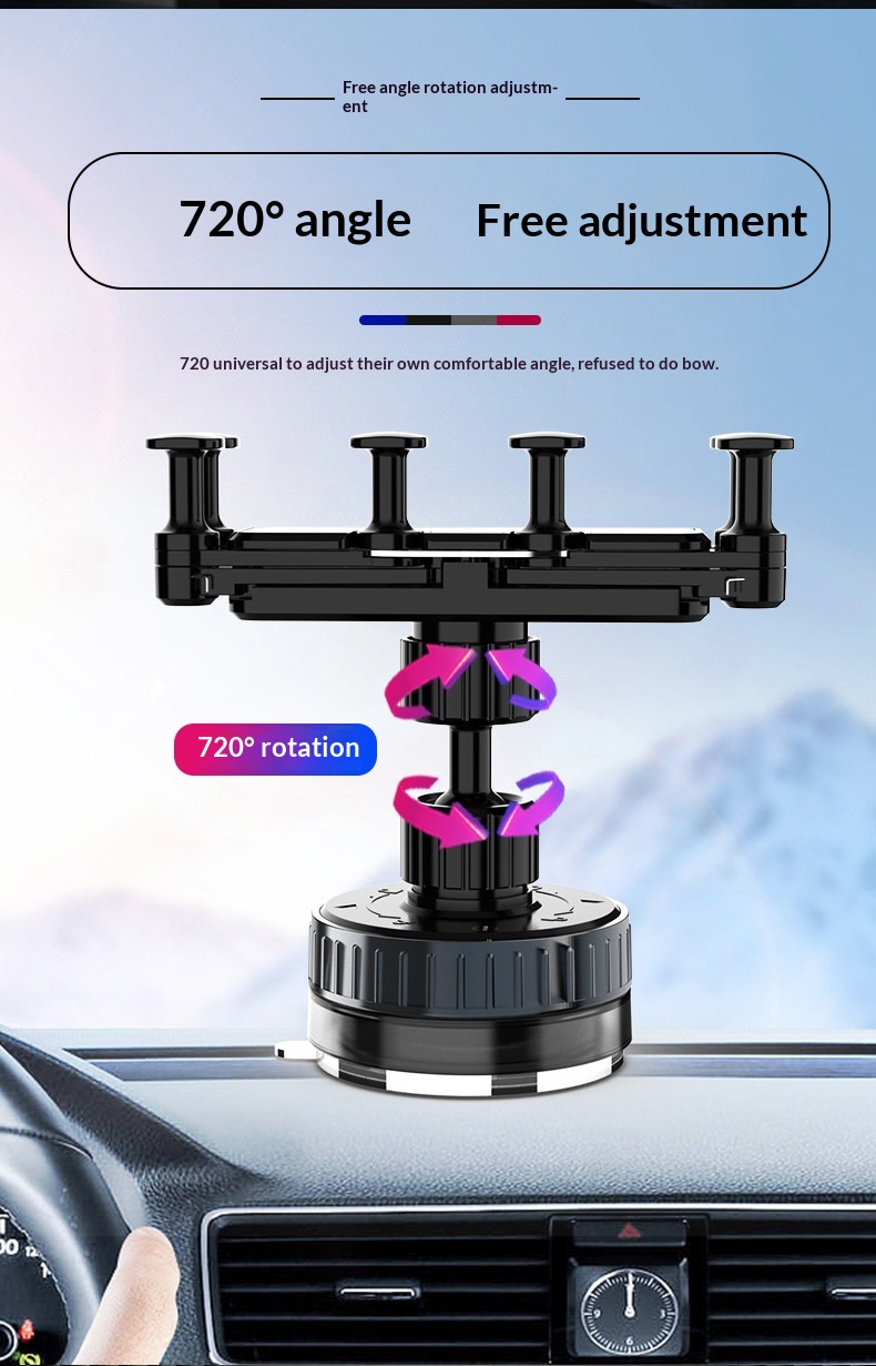 Mount Special Interior Suction Cup Anti-Shake Support Stand Car Navigation Fixed Phone Holder_voghion.com