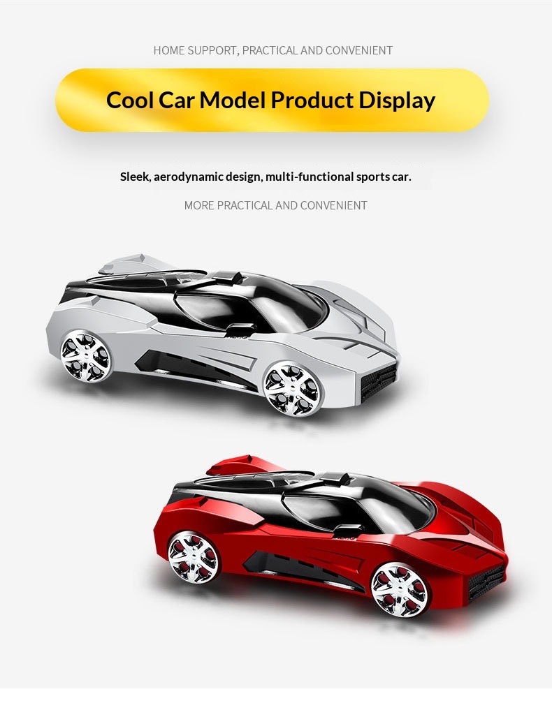 Phone Dashboard Navigation Mount Creative Car Model Ornament Multifunctional Aromatherapy Holder_voghion.com