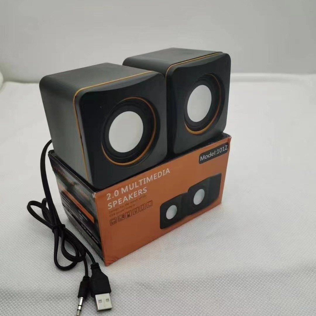 Computer Mini Laptop Portable Desktop Multimedia USB Wired Small Speakers Wholesale_voghion.com