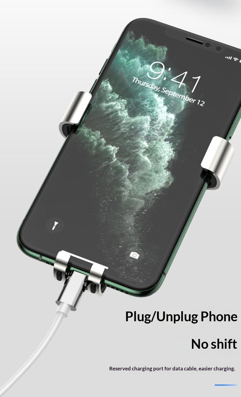 Suction Cup Air Vent Multi-Function Phone Gravity Car Navigation Holder_voghion.com