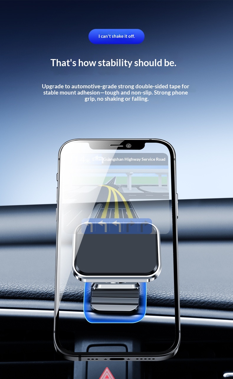 Universele telefoonhouder met sterke magneet, multifunctioneel, voor op het autodashboard, navigatiestandaard voor in de auto_voghion.com