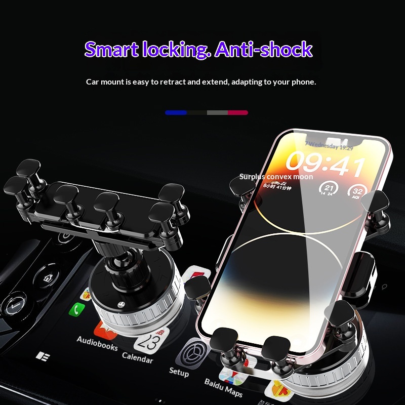 Mount Special Interior Suction Cup Anti-Shake Support Stand Car Navigation Fixed Phone Holder_voghion.com