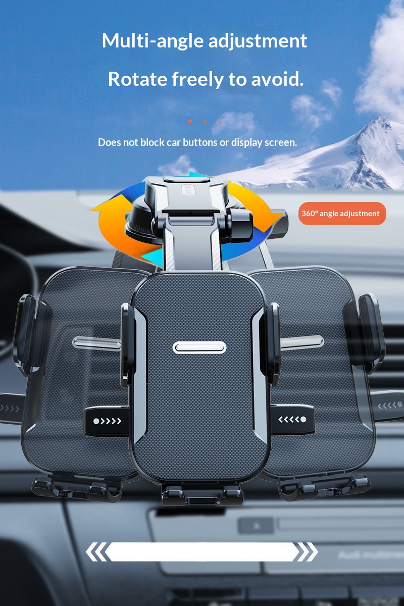 Neue Navigations-Saugnapf-Lüftungsschlitz-Multifunktions-Handyhalterung Autohalterung_voghion.com