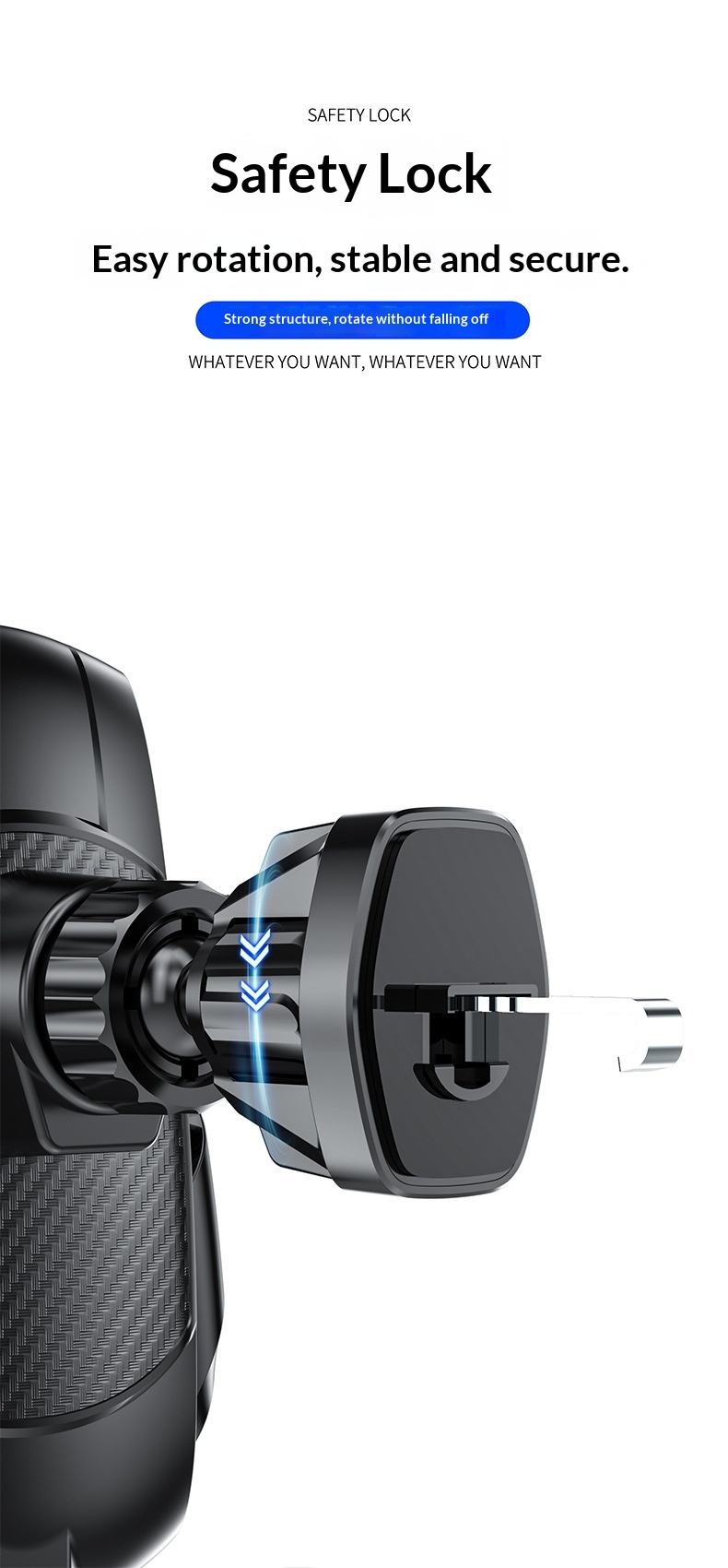 Air Vent Universal Dashboard Smart Electric Wireless Charging Car Phone Holder_voghion.com