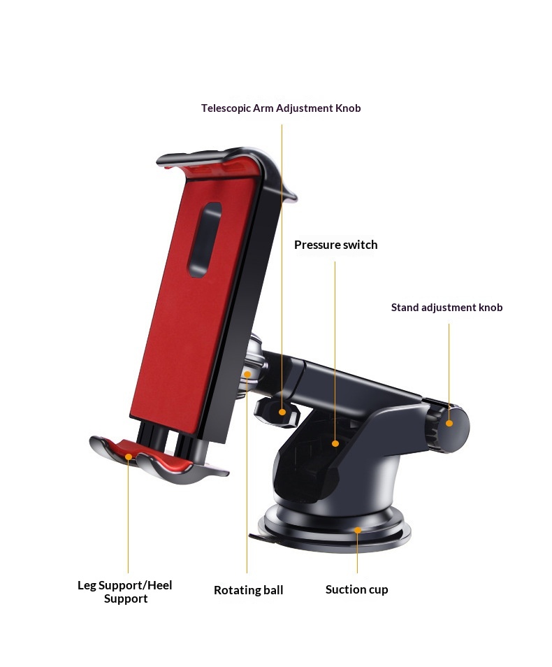 Držač za tablet i telefon za auto - sladak cartoon dizajn_voghion.com