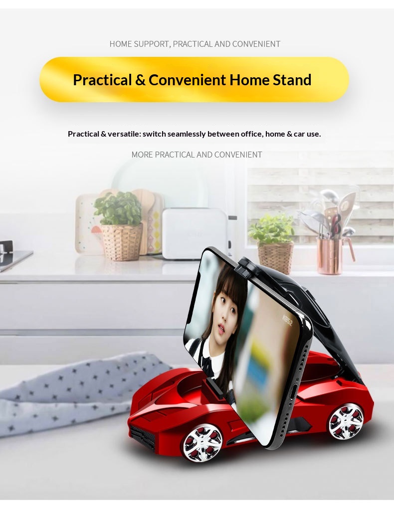 Phone Dashboard Navigation Mount Creative Car Model Ornament Multifunctional Aromatherapy Holder_voghion.com