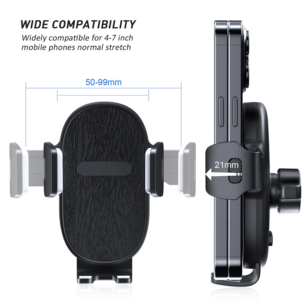Car Holder For Dashboard, Windshield Suction Cup, Rotating Air Vent Hook, Phone Navigation Stand_voghion.com