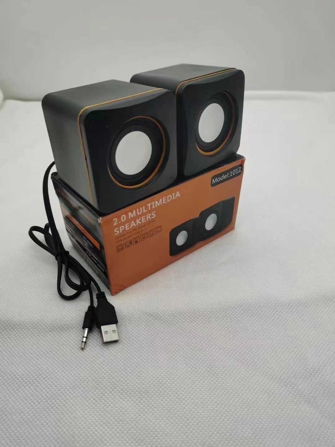 Computer Mini Laptop Portable Desktop Multimedia USB Wired Small Speakers Wholesale_voghion.com