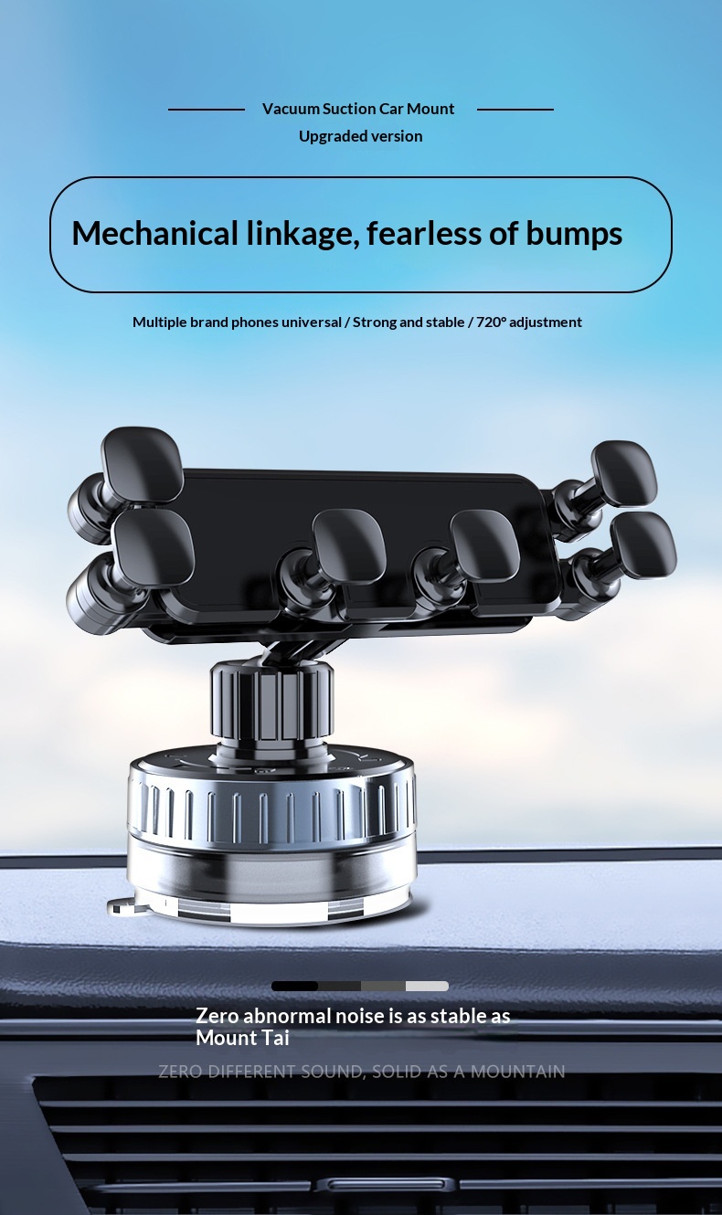Mount Special Interior Suction Cup Anti-Shake Support Stand Car Navigation Fixed Phone Holder_voghion.com