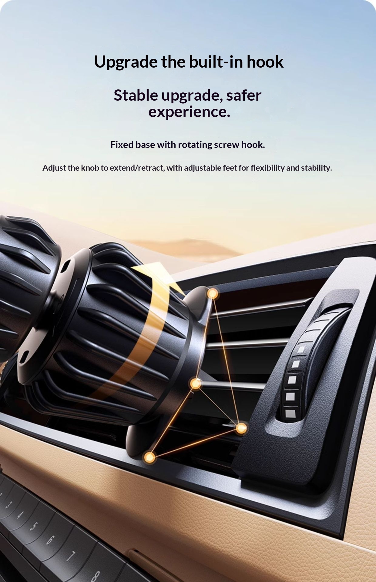 Support magnétique pour téléphone Joyroom pour grille d'aération, support de navigation pour voiture, fixation_voghion.com