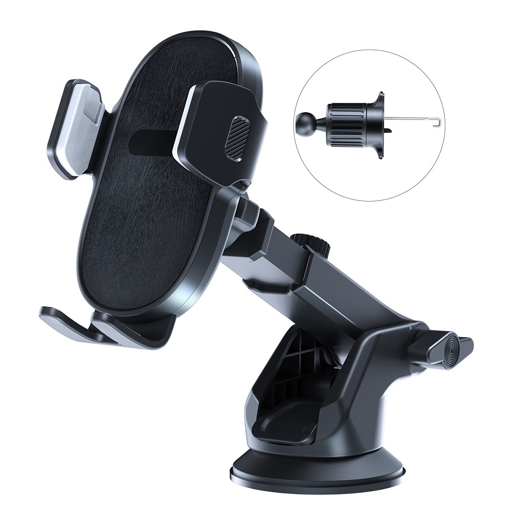 Car Holder For Dashboard, Windshield Suction Cup, Rotating Air Vent Hook, Phone Navigation Stand_voghion.com