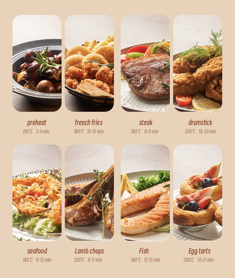 Air Fryer 4l Visual Touchscreen Electric Home Cooking Machine_voghion.com