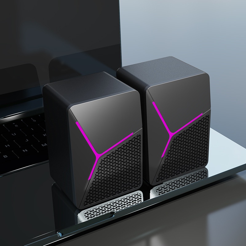 Desktop Computer Wired Bluetooth Speaker For Home Office Mini Subwoofer_voghion.com