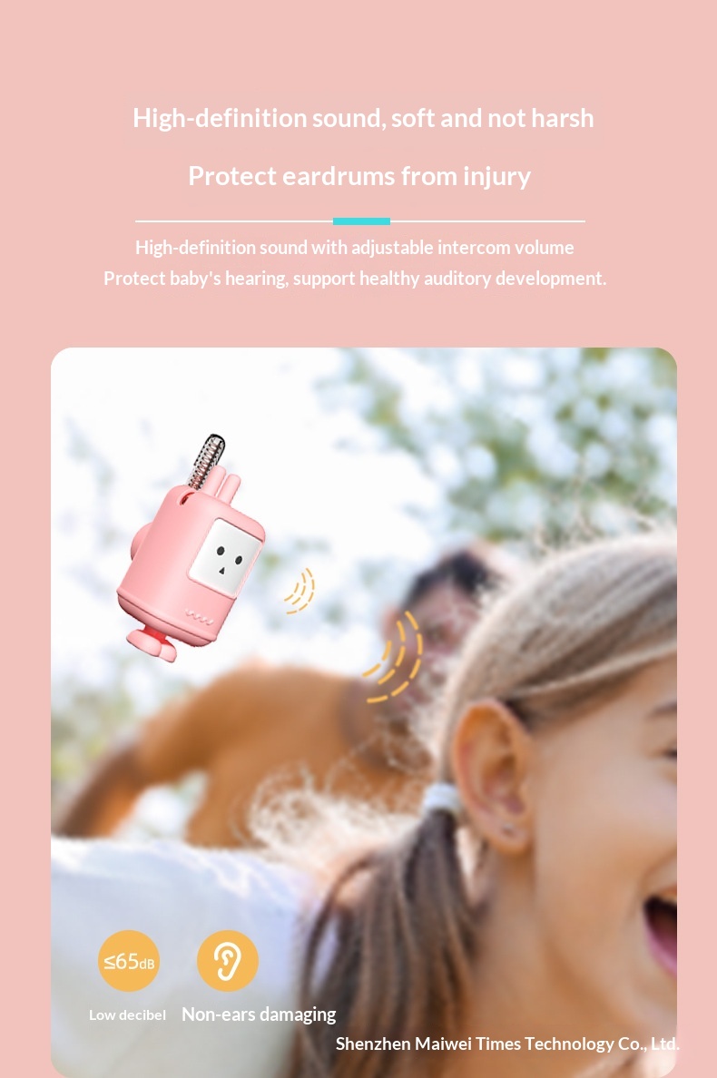 Mini Walkie-talkies For Children Rechargeable Interactive Set_voghion.com