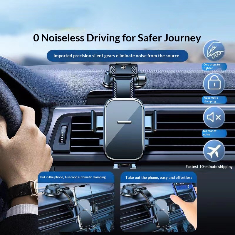 Neue Navigations-Saugnapf-Lüftungsschlitz-Multifunktions-Handyhalterung Autohalterung_voghion.com