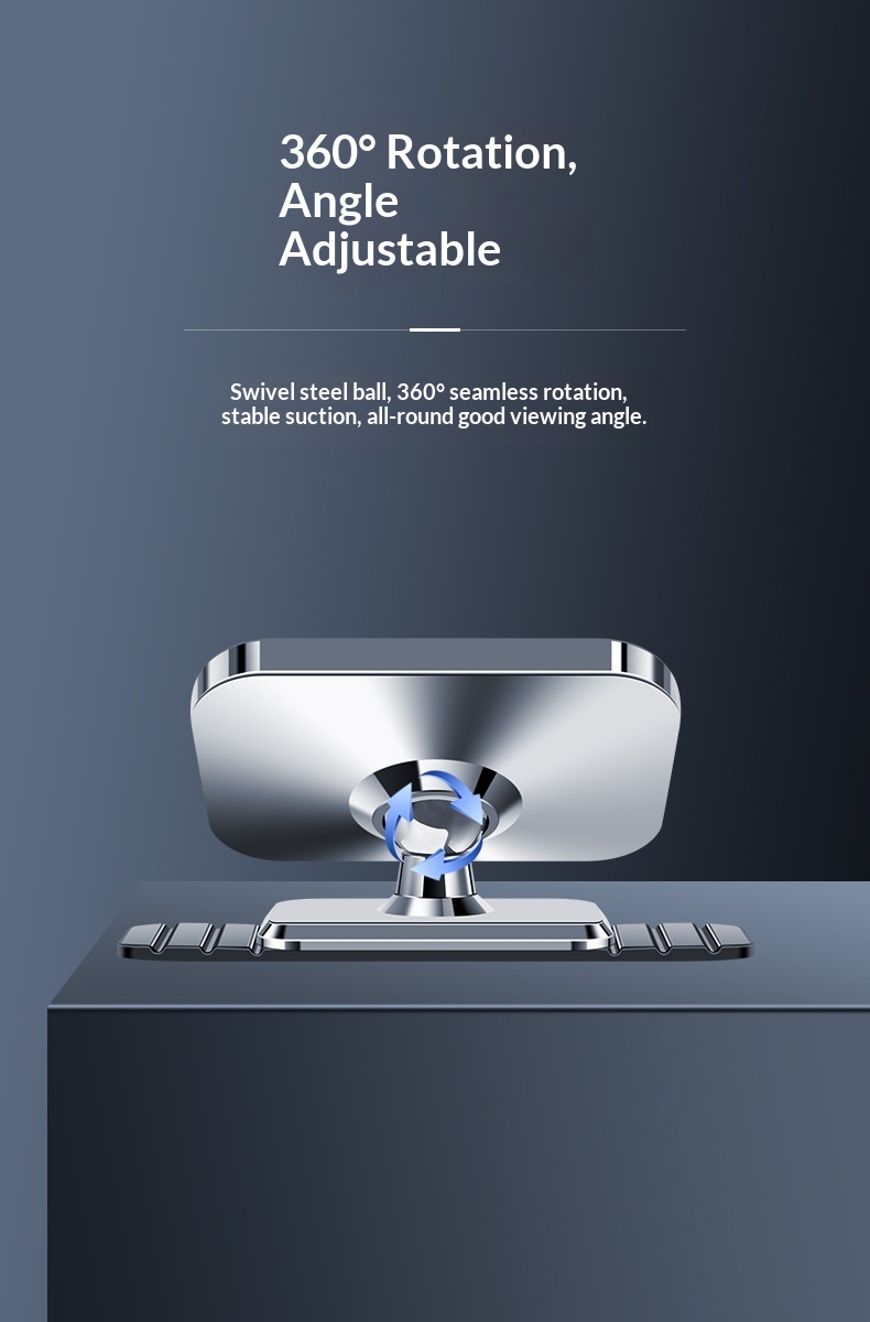 Universele telefoonhouder met sterke magneet, multifunctioneel, voor op het autodashboard, navigatiestandaard voor in de auto_voghion.com