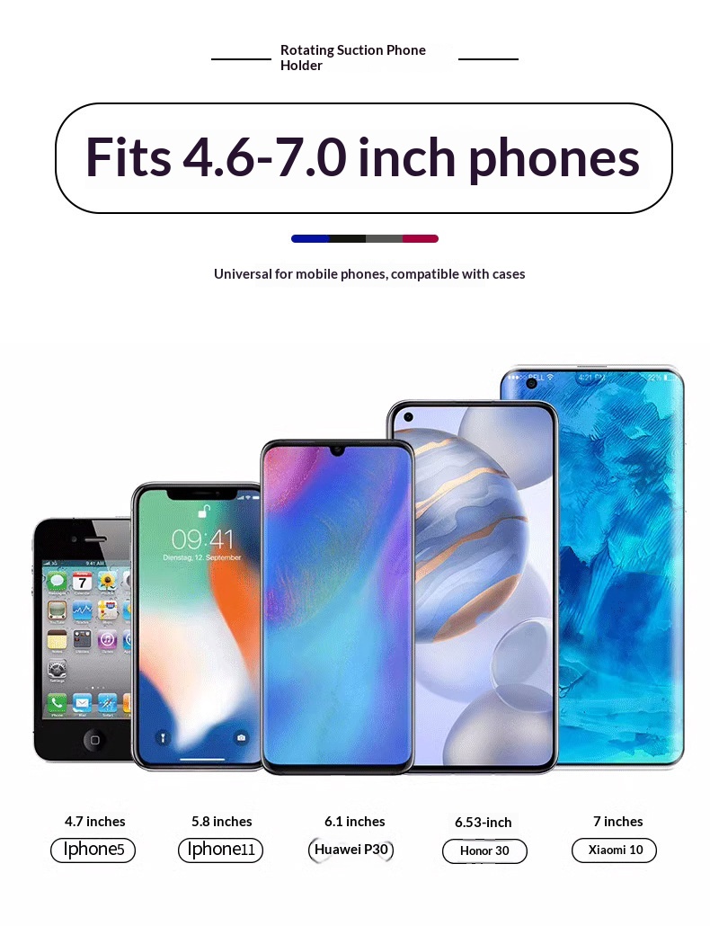 Mount Special Interior Suction Cup Anti-Shake Support Stand Car Navigation Fixed Phone Holder_voghion.com