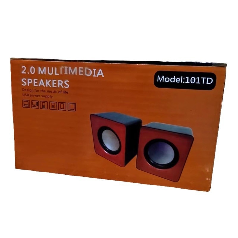 Desktop And Laptop USB Mini Cube Wholesale, Portable Speakers For Computers_voghion.com