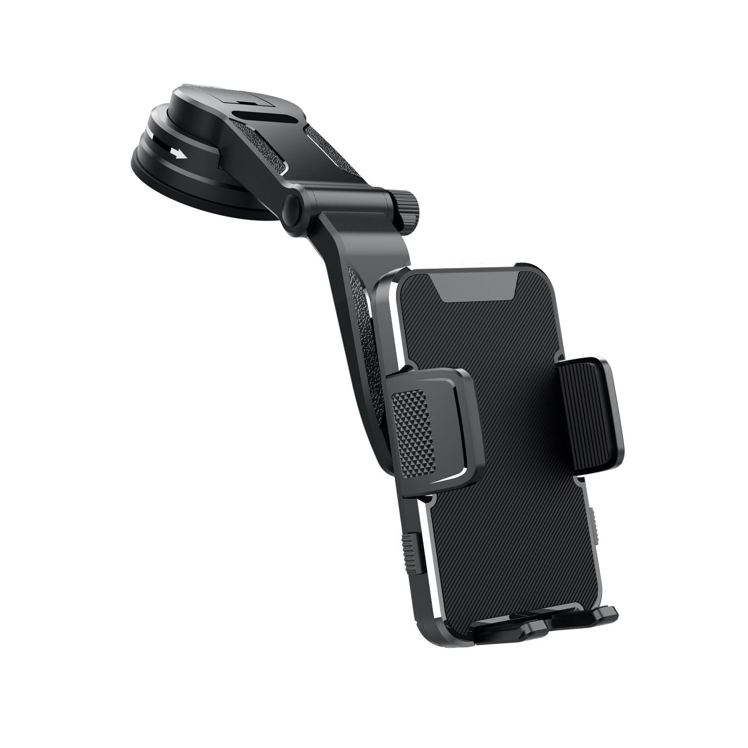 Multifunktionale Autohalterung für Armaturenbrett und Windschutzscheibe, Saugnapfhalterung, ausziehbare Handyhalterung für Navigationssystem_voghion.com