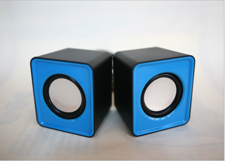 Desktop And Laptop USB Mini Cube Wholesale, Portable Speakers For Computers_voghion.com