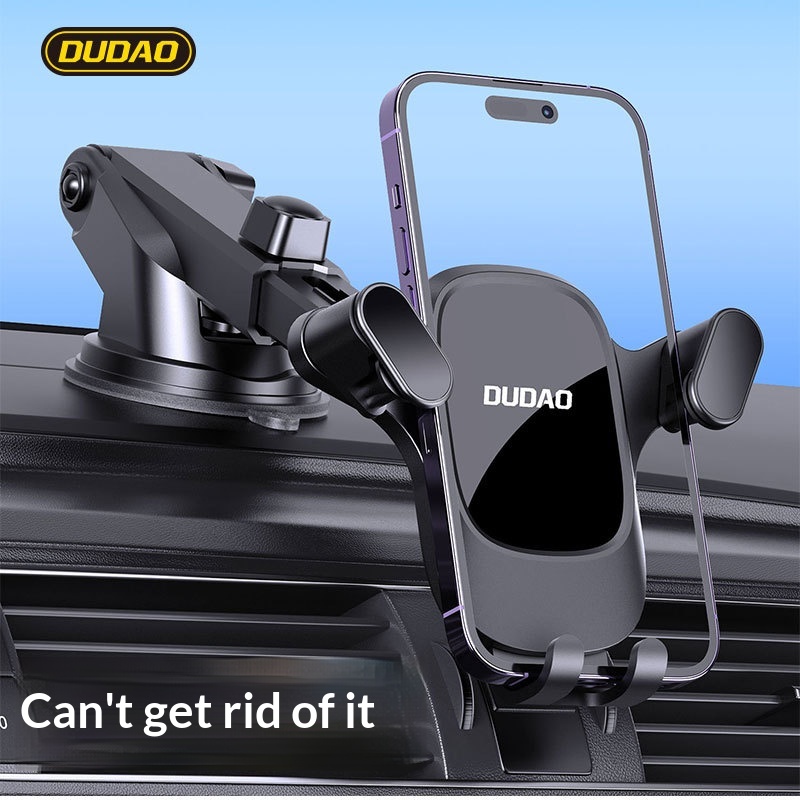 Supporto per telefono con ventosa F5Pro+ unico, da fissare alla bocchetta dell'aria, al cruscotto, al navigatore e all'auto._voghion.com