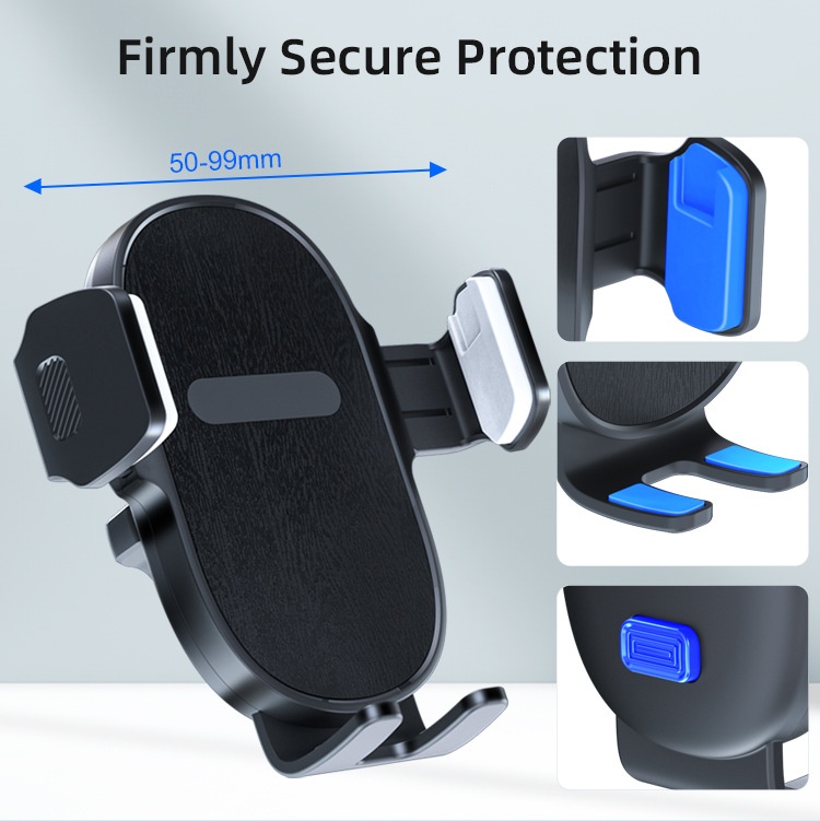 Car Holder For Dashboard, Windshield Suction Cup, Rotating Air Vent Hook, Phone Navigation Stand_voghion.com