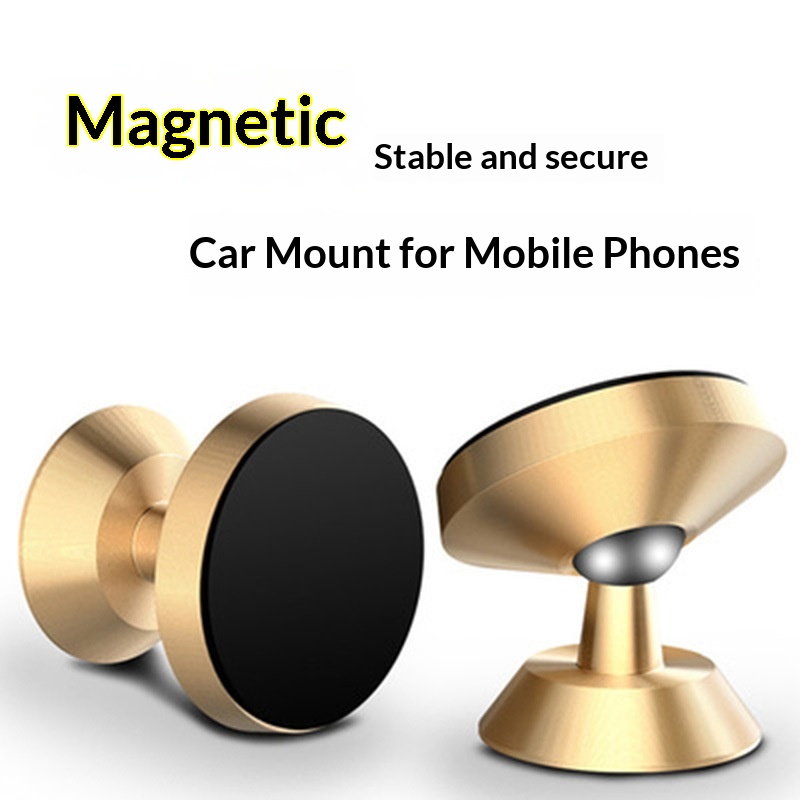 Support de téléphone magnétique en métal pour grille d'aération de voiture (2024) - Navigation_voghion.com