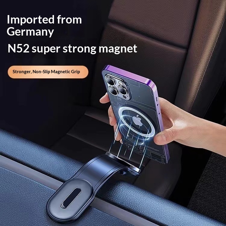 Supporto magnetico per telefono da cruscotto per auto, ideale per la navigazione transfrontaliera, in vendita a caldo._voghion.com