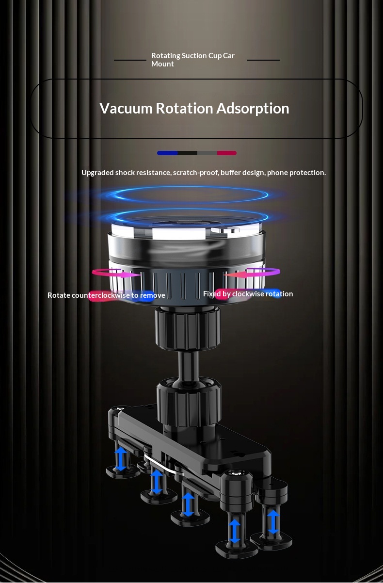 Mount Special Interior Suction Cup Anti-Shake Support Stand Car Navigation Fixed Phone Holder_voghion.com