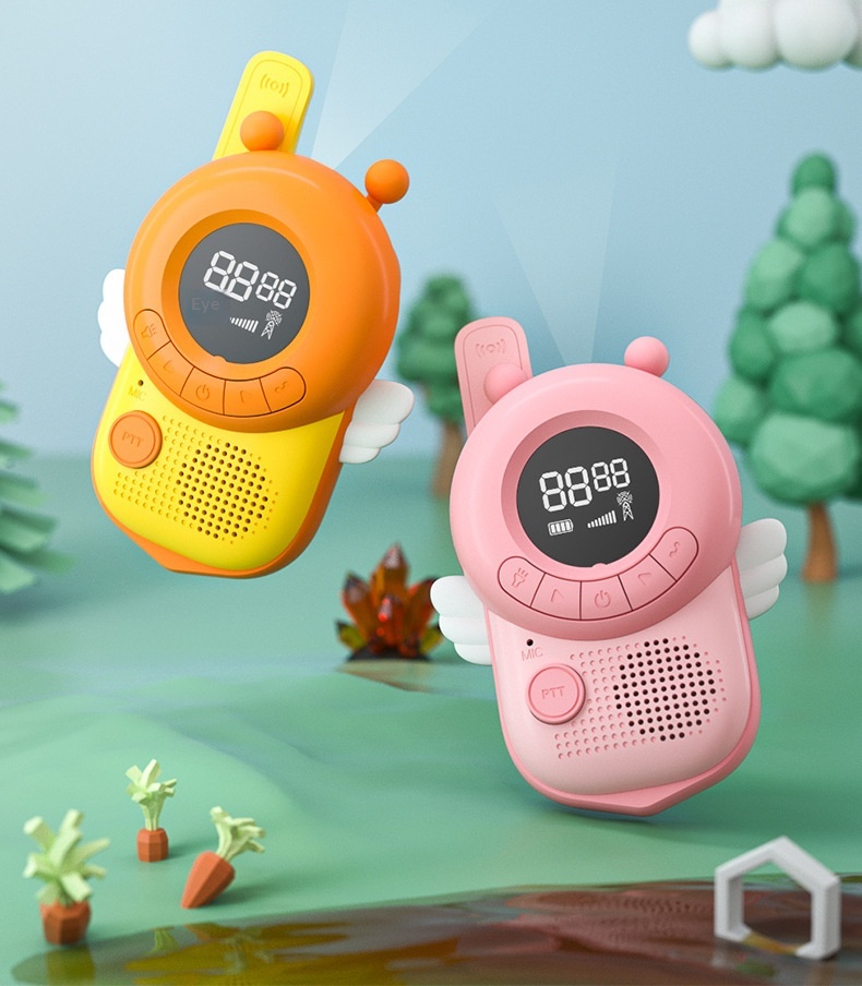 Toy Walkie Talkies For Kids Long Range Communication Device_voghion.com