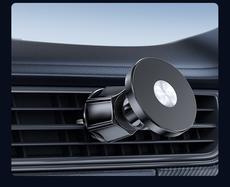 Support de téléphone magnétique pliable pour tableau de bord, universel, pour grille d'aération, support de navigation_voghion.com