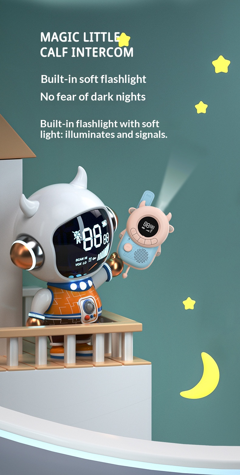 Toy Walkie Talkies For Kids Long Range Communication Device_voghion.com