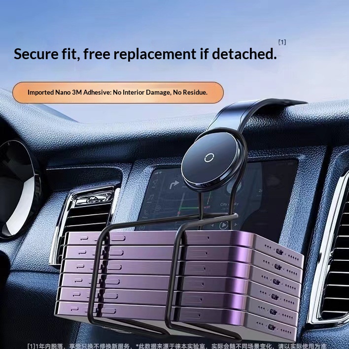 Supporto magnetico per telefono da cruscotto per auto, ideale per la navigazione transfrontaliera, in vendita a caldo._voghion.com