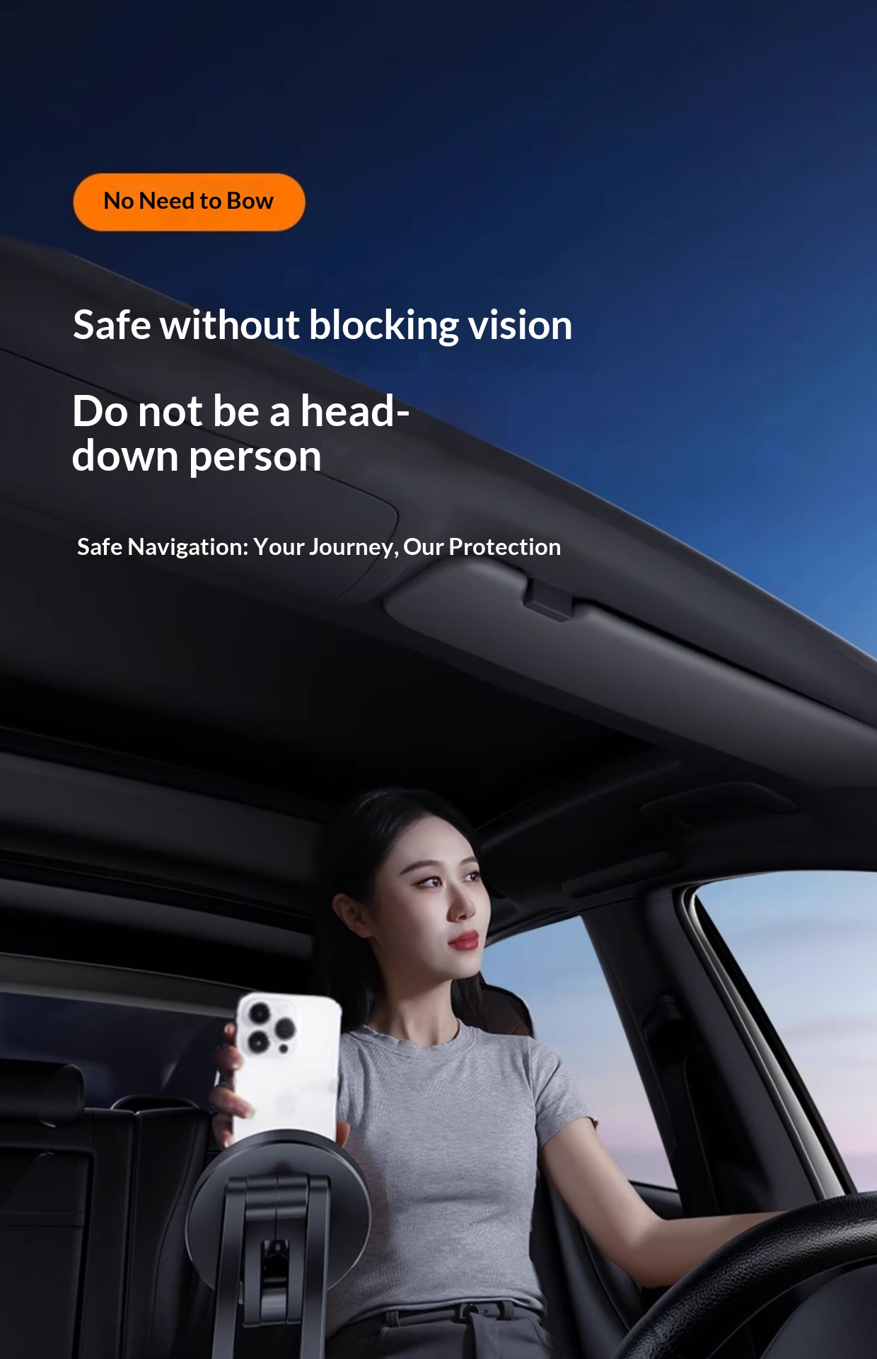 Support de téléphone magnétique pliable pour tableau de bord, universel, pour grille d'aération, support de navigation_voghion.com