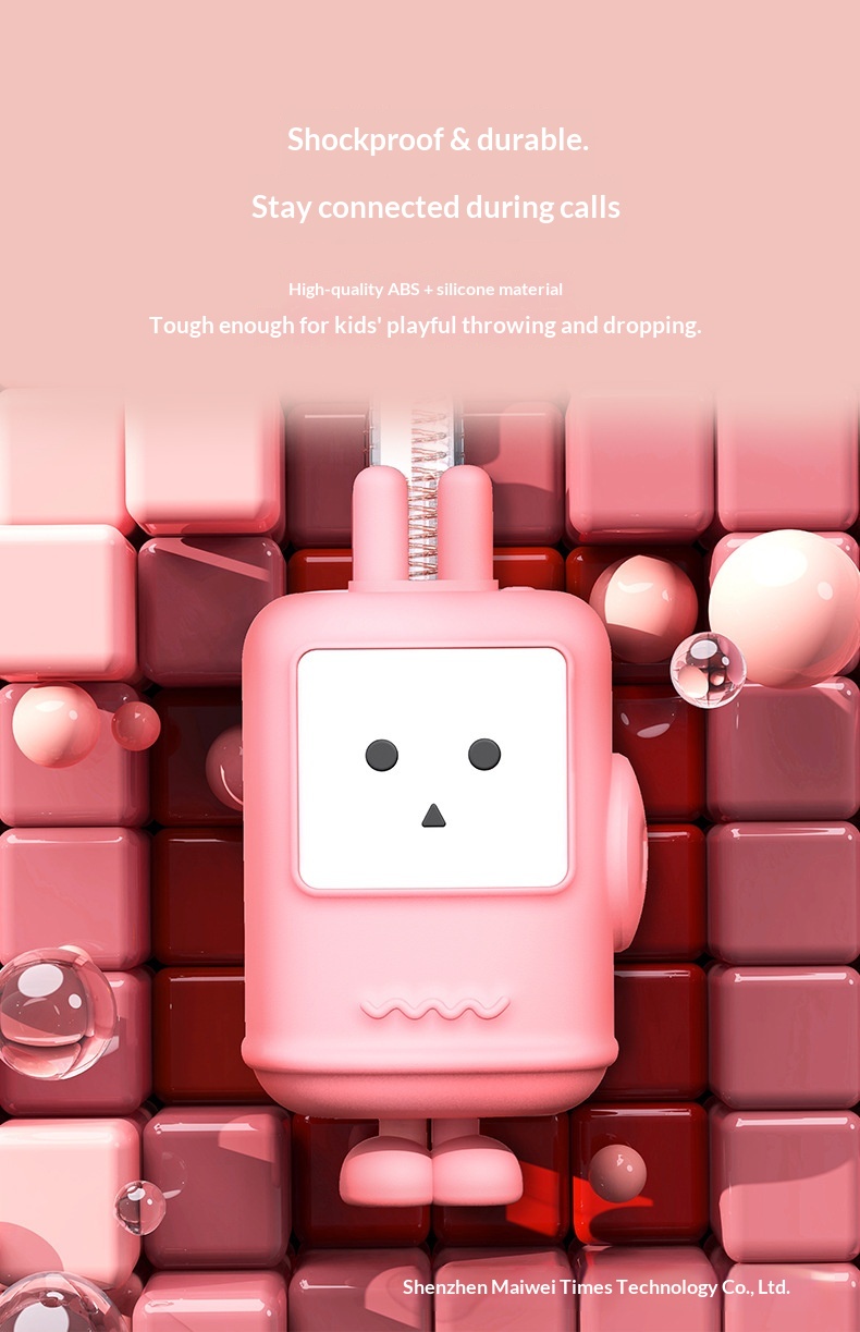 Mini Walkie-talkies For Children Rechargeable Interactive Set_voghion.com