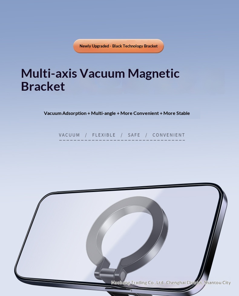 Grenzüberschreitende Handyhalterung mit Vakuumadsorption, Autonavigations-Spezial-Saugnapfhalterung_voghion.com