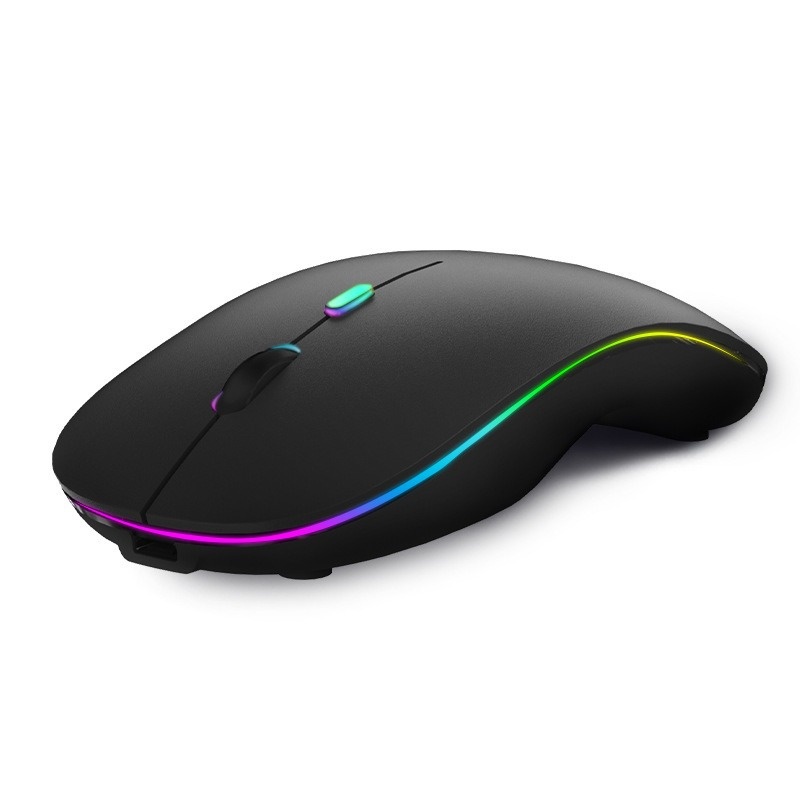 New Second-generation Bluetooth Rechargeable Luminous Three-mode Wireless Mouse, Wholesale From Cross-border_voghion.com