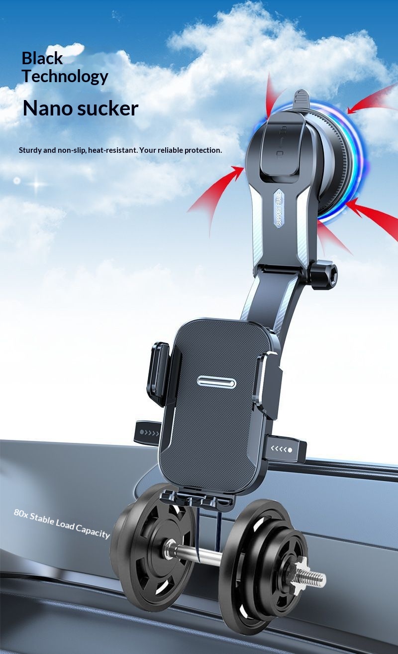 Neue Navigations-Saugnapf-Lüftungsschlitz-Multifunktions-Handyhalterung Autohalterung_voghion.com