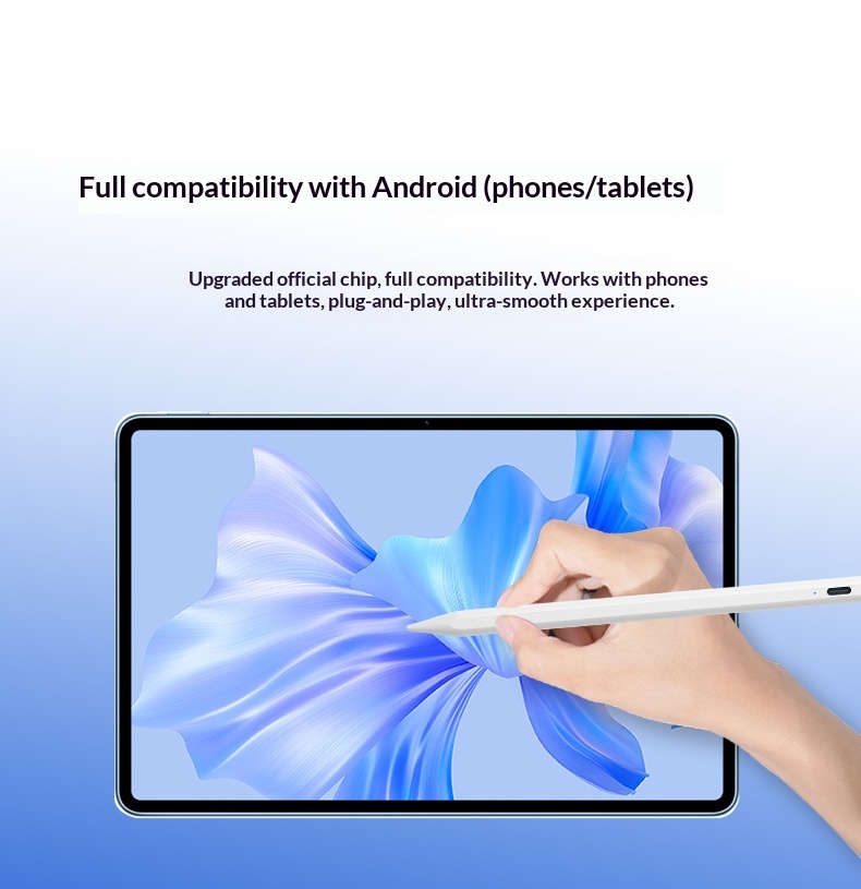Stylet capacitif universel compatible avec les tablettes Huawei et les smartphones Android (certains modèles), stylet pour écrans tactiles._voghion.com