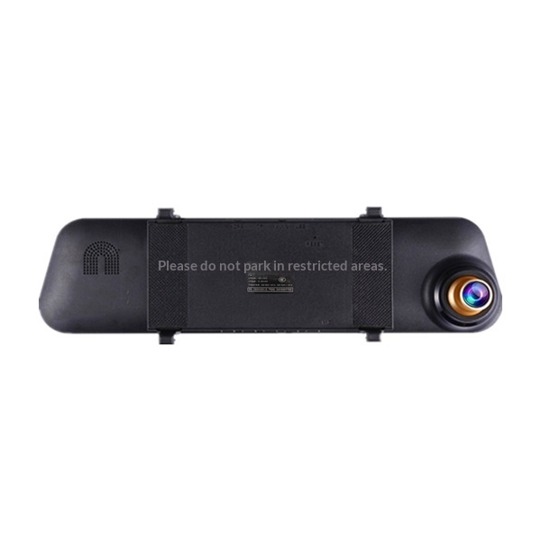 CEC Dashcam Car Rearview Mirror Front And Rear HD Night Vision Dual Lens Reversing Camera Loop Recording_voghion.com