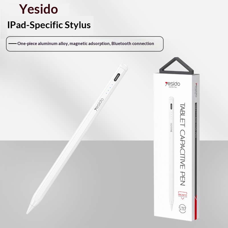 Yesido Manyetik Kalem, iPad Tablet ile Uyumlu, Dokunmatik Çizim ve Yazı Kalemi, Sınır Ötesi Kullanım_voghion.com