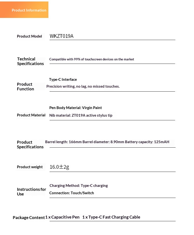 Stylet capacitif universel Source Factory compatible avec les smartphones Huawei et iPad, pour le dessin sur écran tactile_voghion.com