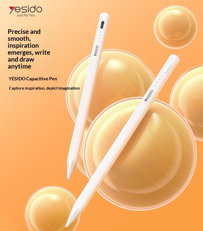 Stilo magnetico Yesido compatibile con iPad e tablet, per disegno e scrittura a mano, ideale per il commercio internazionale._voghion.com